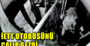 Kadıköy’de çaldığı İETT otobüsünü Taksim’de bıraktı