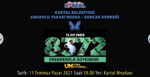 Srebrenitsa Soykırımı’nda Hayatını Kaybedenler, Kartal’da Anılacak