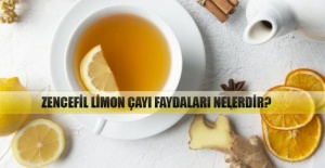 Zencefil limon çayı faydaları nelerdir?