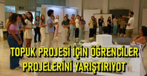 TOPUK Projesi için öğrenciler projelerini yarıştırıyor