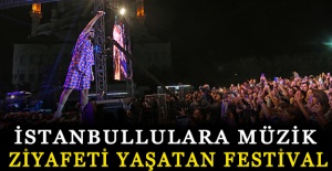 İstanbullulara müzik ziyafeti yaşatan festival
