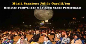 Müzik Sanatçısı Jülide Özçelik’ten Beşiktaş Festivalinde Muhteşem Sahne Performansı