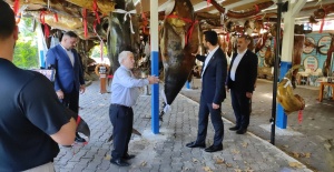 Türkiye Deniz Canlıları Müzesi Bağcılar belediye başkanını ağırladı