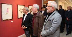 Dünyaca ünlü Gravür Sanatçısı Fatih Mika ve 90 öğrencisinin eserleri CKSM’de