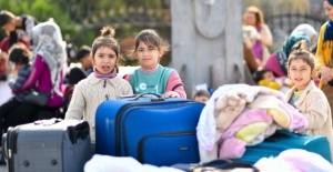 Esenyurt'tan 57 Suriyeli ülkelerine döndü