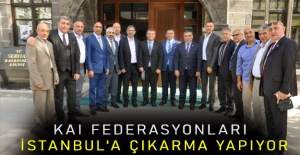 KAI Federasyonları İstanbul'a çıkarma yapıyor