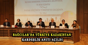 Bağcılar’da Türkiye Kazakistan Kardeşlik Anıtı açıldı
