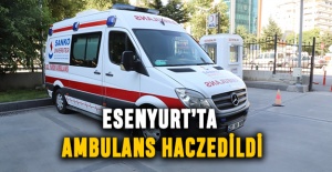 Esenyurt’ta ambulans haczedildi