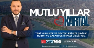 CHP Kartal ilçe başkanı Mert Polat'dan yeni yıl mesajı