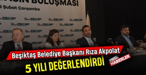 Beşiktaş Belediye Başkanı Rıza Akpolat 5 yılı değerlendirdi