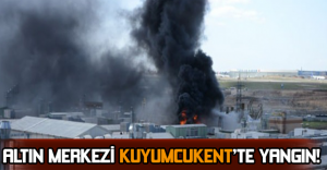 Altın Merkezi Kuyumcukent'te Yangın !