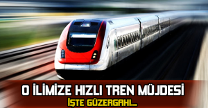 Karadeniz’e hızlı tren müjdesi