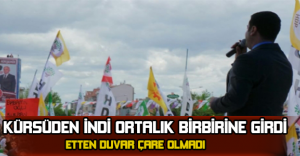 Kırşehir'de HDP'nin Mitingi Sonrasında Arbede Çıktı