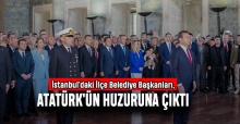 İstanbul'daki İlçe Belediye Başkanları, Atatürk'ün Huzuruna Çıktı