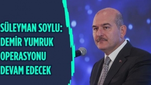 Süleyman Soylu: Demir Yumruk operasyonu devam edecek